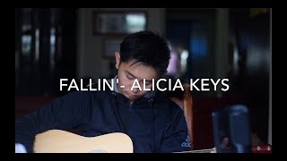 Video thumbnail of "Fallin' - Alicia Keys cover"