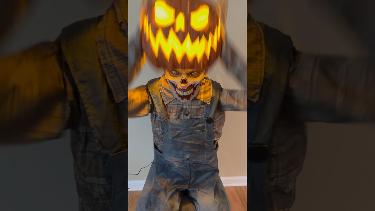Creepy Pumpkin Head Jumpscare
