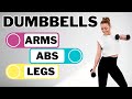 🔥18 Min Dumbbell Workout🔥Full Body Strength &amp; Conditioning🔥ALL STANDING🔥NO JUMPING🔥NO REPEAT🔥