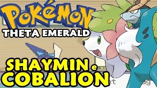Pokémon Theta Emerald (Detonado - Parte 33) - Cobalion, Shaymin e Trainer Hill