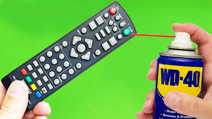 How to Repair Remote Controls in Your Home Using WD-40