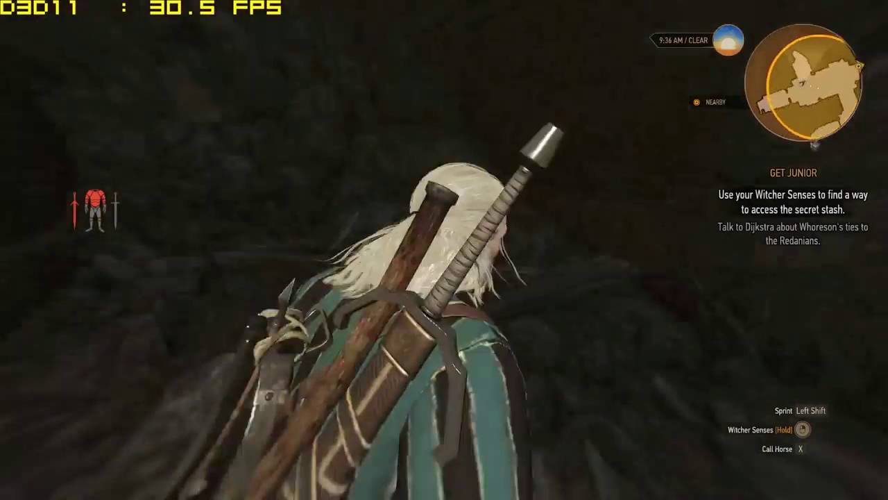 The Witcher 3 Get Junior Finding The Secret Stash YouTube