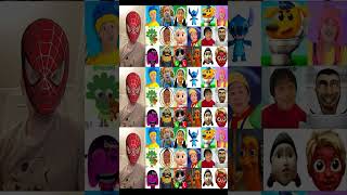 Blippi Ryan’s World Cocomelon D Billions Face Dance KulikiTakati PUZZLE UAH #shorts