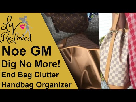 DIG NO MORE! Louis Vuitton Noe GM organizer insert - Gamechanger - Custom  Felt Bag Organizer 