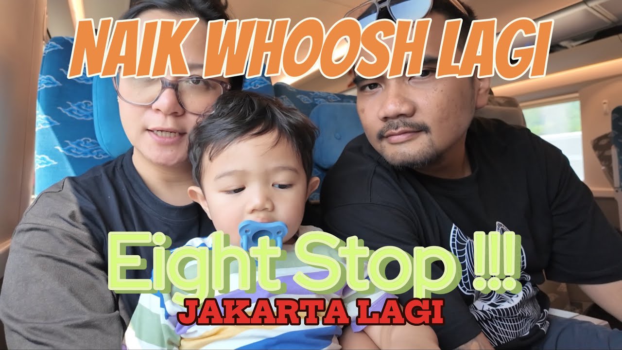 Birthday Trip : baleeeek Jakarta lagi naik whoosh