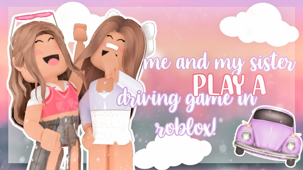 me and my sister play a driving game! **FUNNY** | avora - YouTube