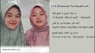 Ya Hayatirruh viral tiktok