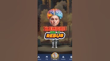 X Empire 18 August Rebus of the Day #xempire #xempirerebusoftheday