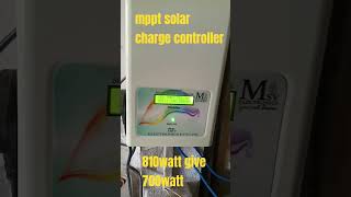 waaree 810watt panel #msv #mppt #mpptchargecontroller #solar