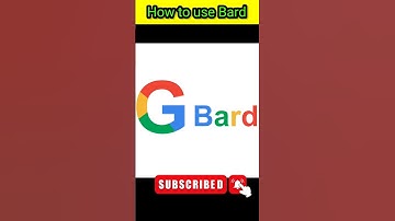 How To Use Bard AI ⚡ #bard #google #ai
