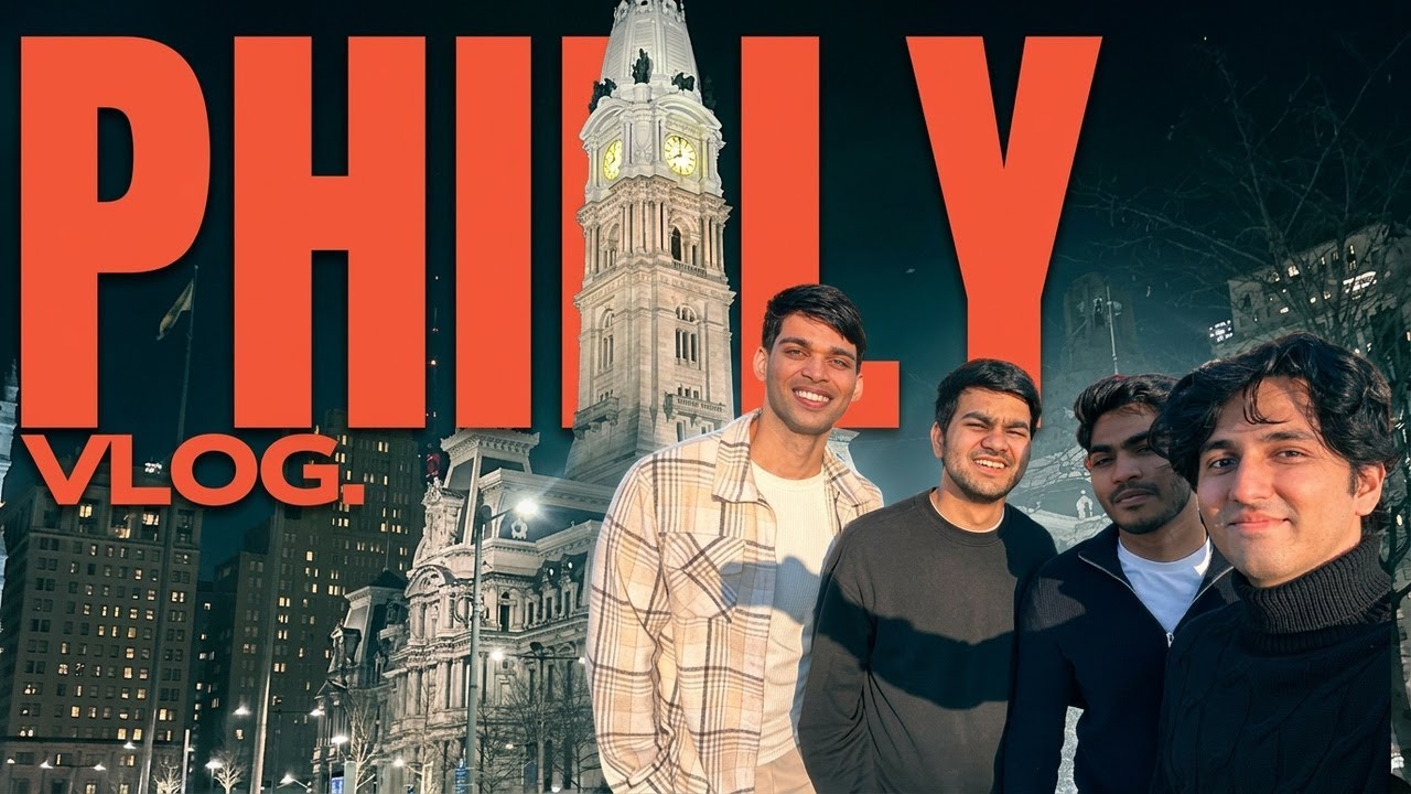 one day trip from new york to philadelphia | visiting 9th unsafest city in usa! indians in usa vlogs