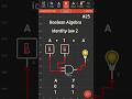 Boolean Algebra:identity law #digitalelectronics #logicgates #electronics @sandeshgaikwad8849