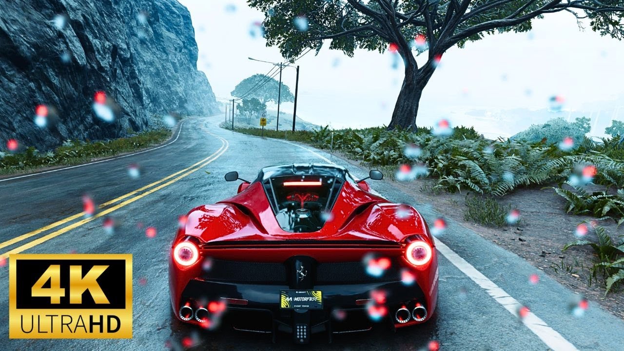 FERRARI LaFerrari Rosso Corsa Realistic Driving LOUD ! - The Crew Motorfest