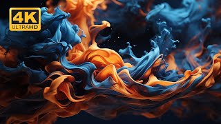 Abstract Liquid - Relaxing Screensaver 4K Background Video With Relaxing Music! Amazing Fluid #1 screenshot 4