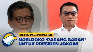 Moeldoko 'Pasang Badan' untuk Presiden Jokowi, Rocky Gerung: Kaya Preman Itu