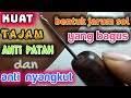 PENYEBAB JARUM SOL SEPATU SUSAH DI GUNAKAN DAN BENANG SERING PUTUS
