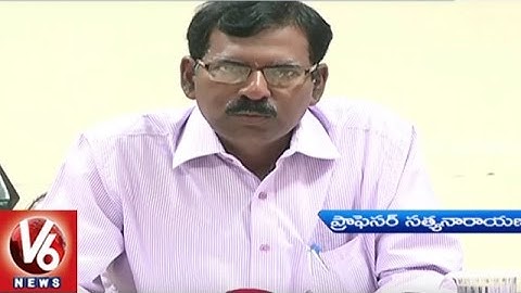 Osmania University Lecturers Urge Govt To Protect University Lands | V6 News