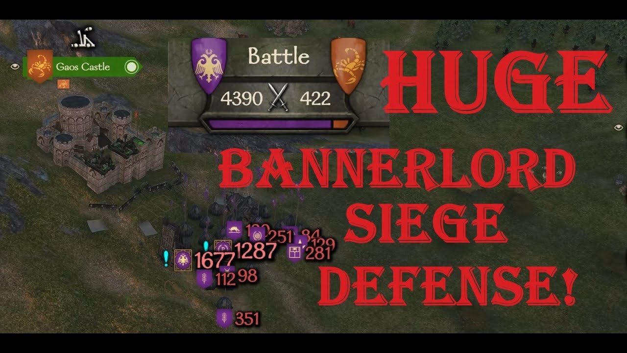 Bannerlord Tactics: Испытание «300», Том XIII: Жертвоприношение (МОЩНАЯ защита от осады)