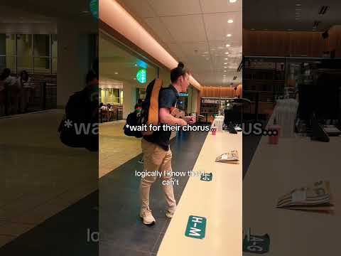 playing a song for the @starbucks employees #starbucks #ricochetofficialmusic #reaction #public
