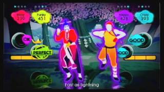 Just Dance 2 Gameplay - Kung Fu Fighting