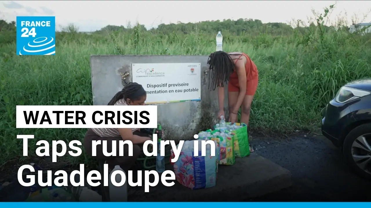 70% of water produced in Guadeloupe never reaches homes • FRANCE 24 English
