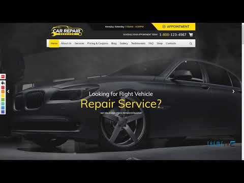 Car Repair Services and Auto Mechanic WordPress Theme        Solomon