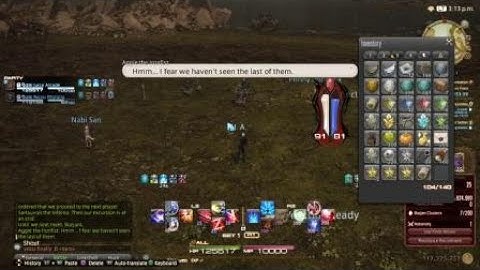 FFXIV - When you finally get the Steel and Flame note in Bozja ;)