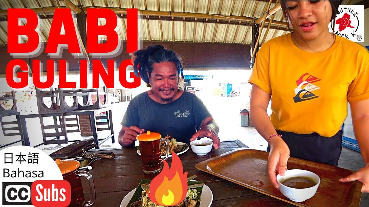 Trying Bali's Famous Babi Guling, So Spicy! 🇮🇩 