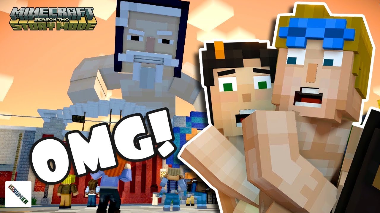 VOS THE SHAME KING! LUKESSE BIG TROUBLE! Minecraft Story 