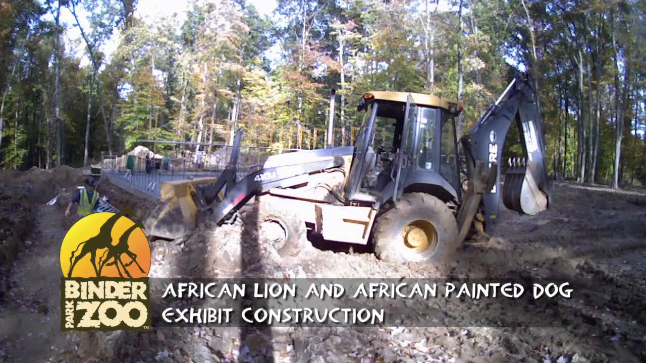 Binder Park Zoo exhibit construction (long version) YouTube