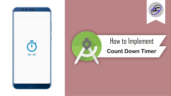 How to Implement Count Down Timer  in Android Studio | CountDownTimer | Android Coding