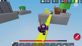 CAN YOU WIN ROBLOX BEDWARS USING ONLY WOOL