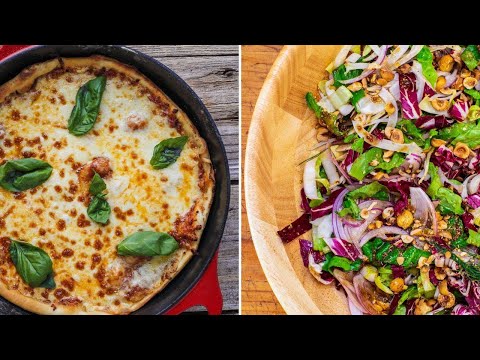 Rachael's Tangy, Spicy Cast-Iron Skillet Pizza