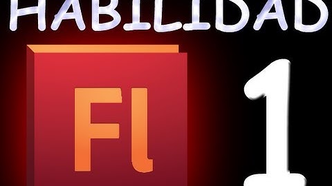 Adobe Flash | Como hacer un juego Interactivo | Parte 1 | Nivel y Botones