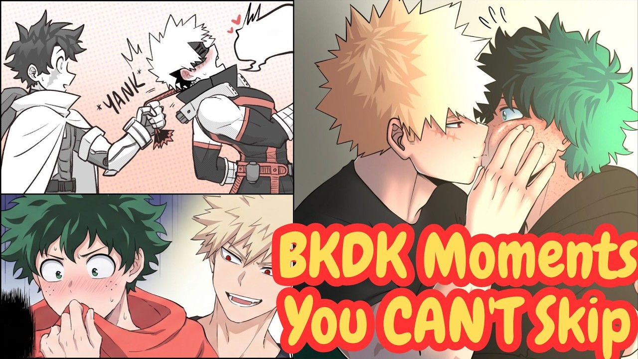 💚🔥 Моменты из BKDK, которые нельзя пропустить! | Милый, забавный и трогательный комикс Деку и Бак...