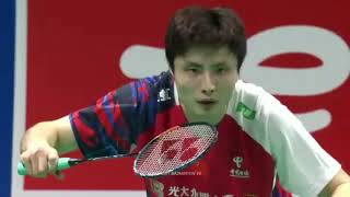 2024 Thomas Cup Final Shi Yuqi (CHN) vs Anthony Ginting (INA) 湯姆斯盃 決賽 石宇奇 對決 金廷#badminton #bwf