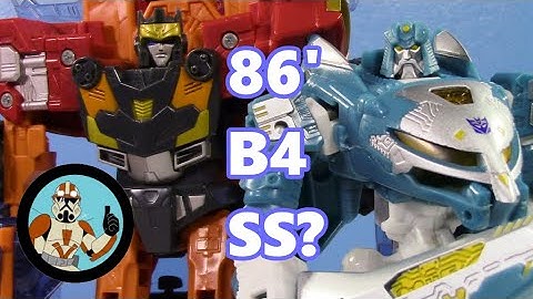 When they repainted Cybertron toys into G1 characters! Deluxe Excellion (Hot Rod), Botcon Sweep