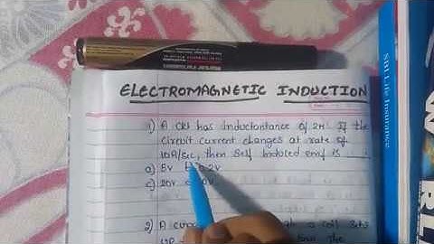 Electromagnetic induction