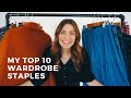 My Top 10 Most Worn Clothing Items | Levi's, Everlane, Vintage, Thrifted | Tiny Acorn