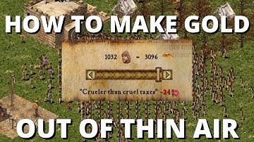 How to turn PEASANTS INTO GOLD - Stronghold Crusader