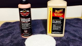 Meguiar's D300 v. M100 Compound Battle!