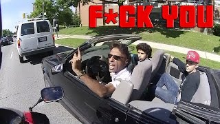 road rage at car driver