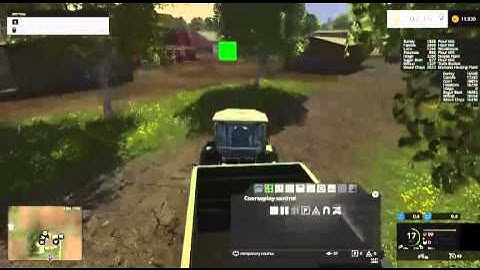 FS15 Courseplay - empty combine