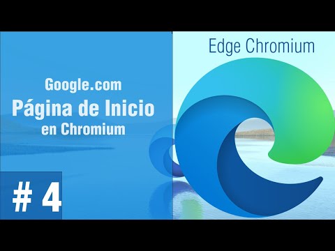 Como poner google como pagina de inicio en Microsoft Edge Chromium