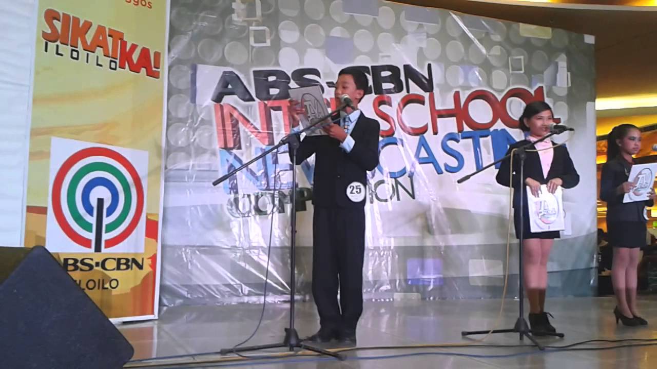12th ABS-CBN Inter-school Newscasting Competition(Filipino Category)