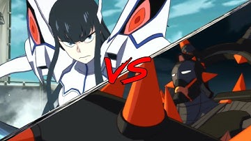 Kill La Kill - IF - Satsuki Kiryuin (Dual Wield) vs. Ira Gamagoori