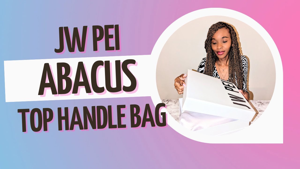 JW Pei Abacus Top Handle Bag