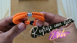 Regrese con otro estilo de pulsera de hilo muy sencillo