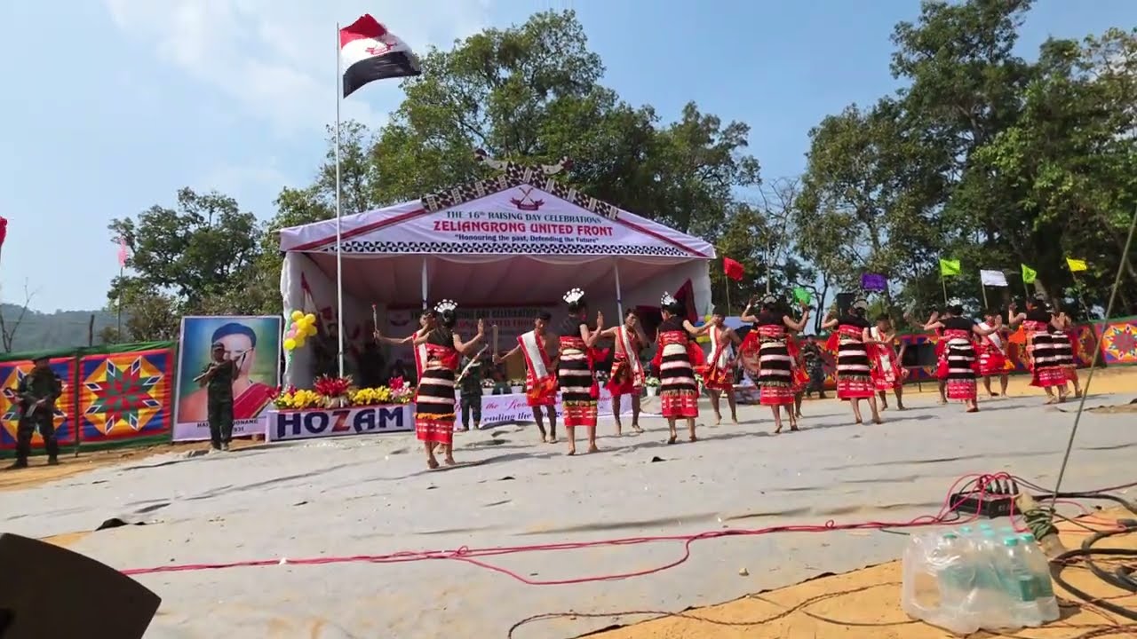 Rongmei Cultural Dance (Khoupum Donbosco students)