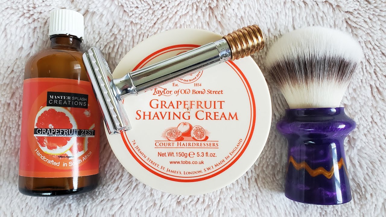 Grapefruit Shave with Taylor of Old Bond Street and Master Soap